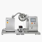Coating Pan with Peristaltic Pump, Spraying & Drying System
