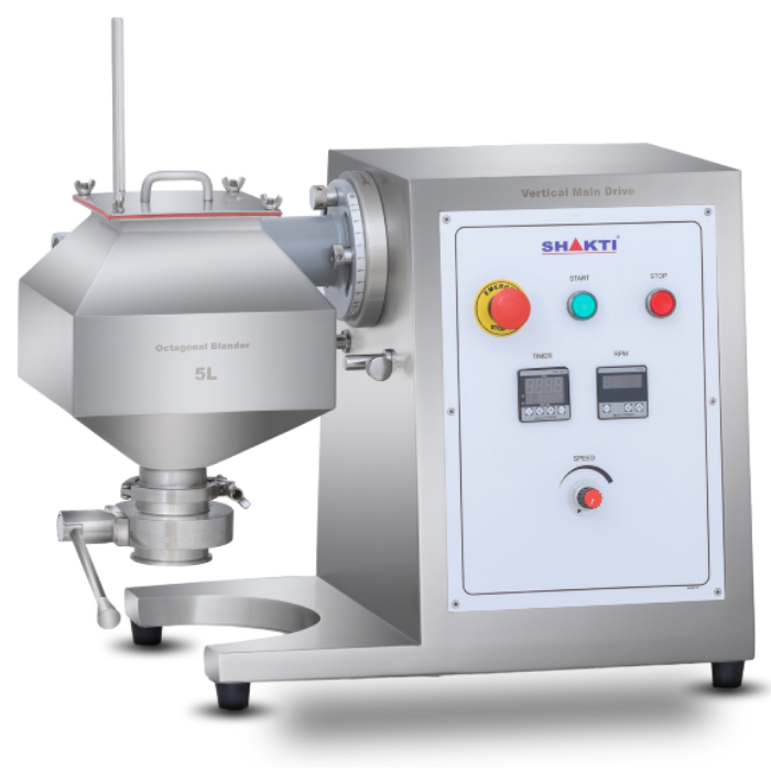 Lab Octagonal Blender (SOB-5Kgs, 10 Kgs)