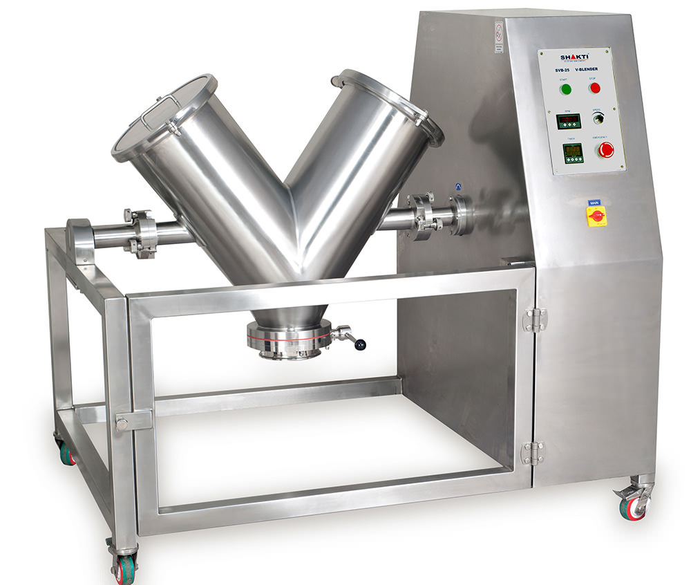 R&D V – Blender (10-25 Kgs.) GMP Model (SVB)